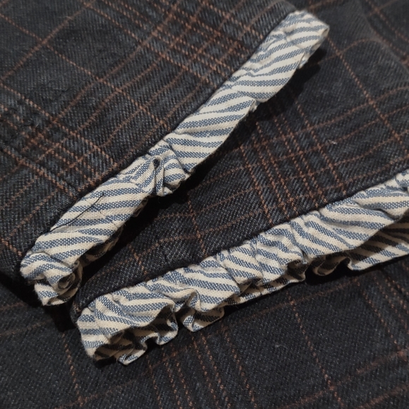 Free People Plaid & Paisley Jacket with kick-pleat - Picture 7 of 17